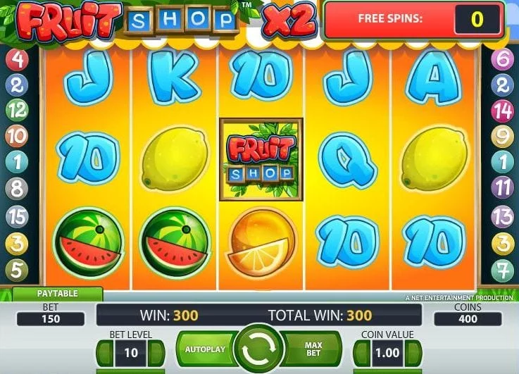 Fruit Shop Slot Bonus Free Spins