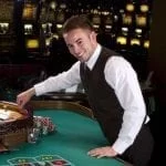 male casino dealer