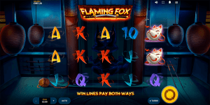 flaming fox slot game